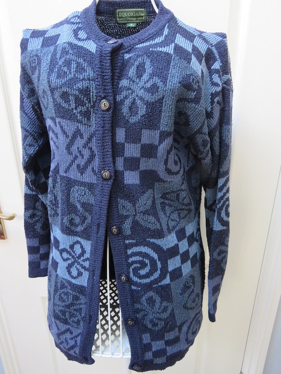 Equorian Heritage Cardigan, Cardigan Jacket, Size… - image 1