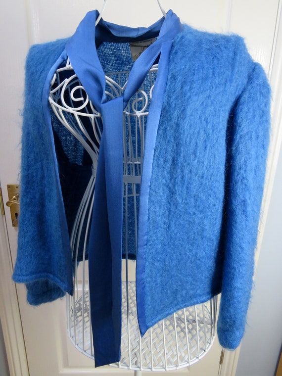 Mohair Wool Jacket, Tessa Lambert, Mohair Cardigan