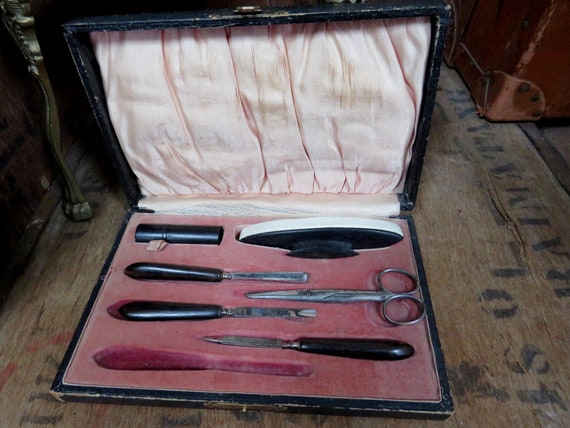 Vintage Manicure Set, Nail Care, 1950s Manicure S… - image 3