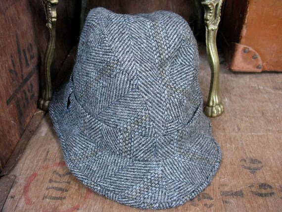 Grey Wool Trilby, Mens Trilby Hat, Trilby Hat, Vi… - image 2