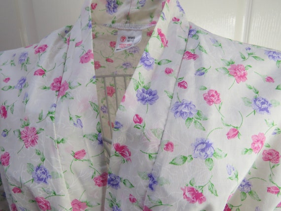 Vintage Dressing Gown, Made In England, Ladies Nig