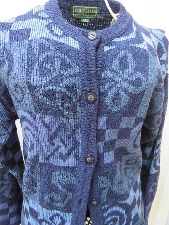 Equorian Heritage Cardigan, Cardigan Jacket, Size… - image 2