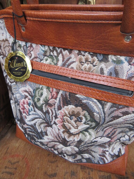 Tapestry Handbag, Carpet Bag, Hilmar Manchester, … - image 8