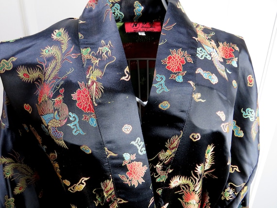 Kimono Robe, Smoking Jacket, Oriental Robe, Dressi