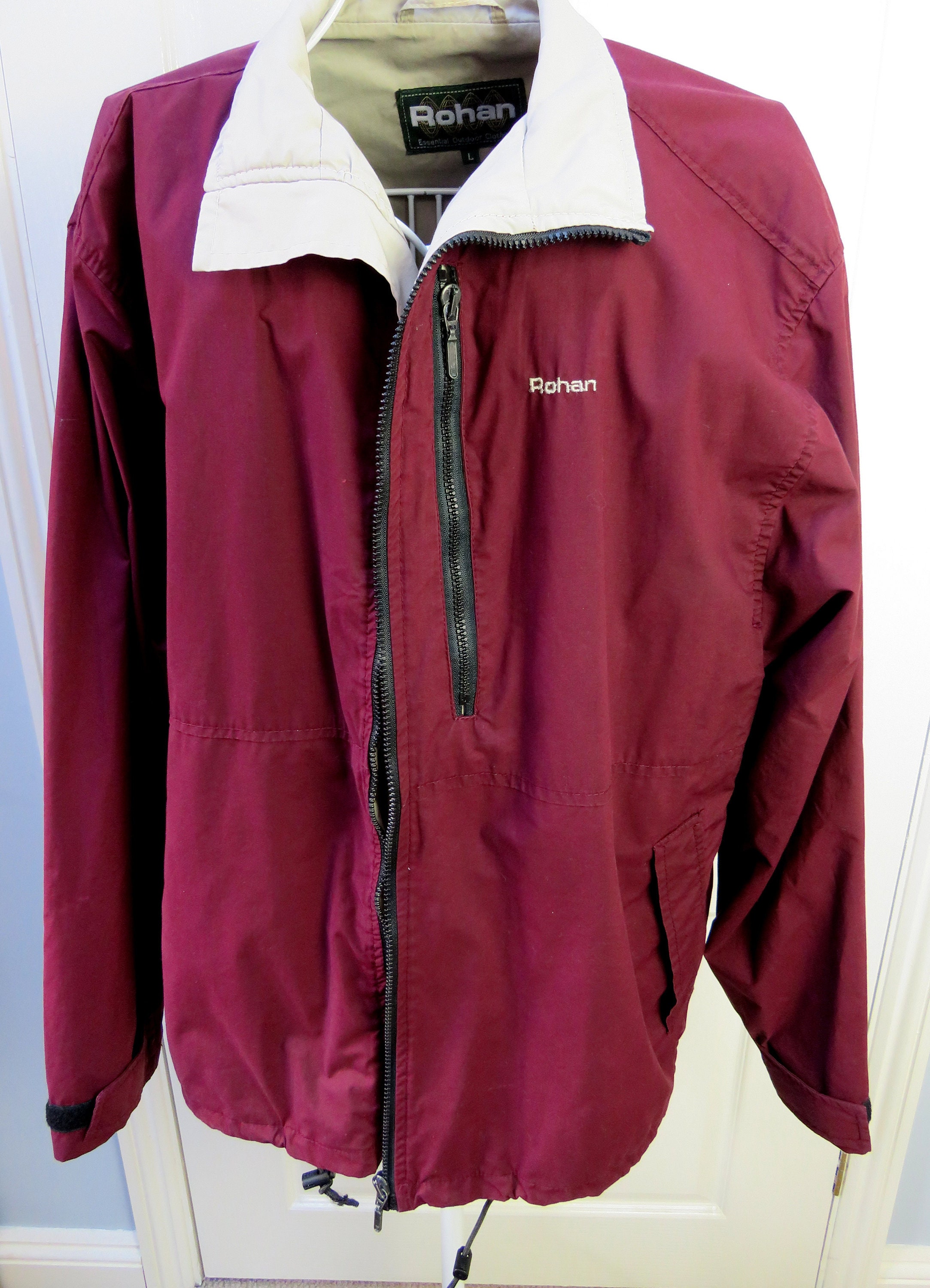 Vintage Rohan Jacket, Gorpcore Jacket, Vintage Windbreaker, Outdoor Jacket, Made in UK , Rohan Journeyman, Large, 90s Gorpcore, Streetwear