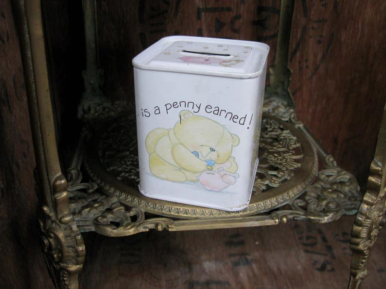 Forever Friends Tin Andrew Brownsword Teddy Bear Tin Tin ...
