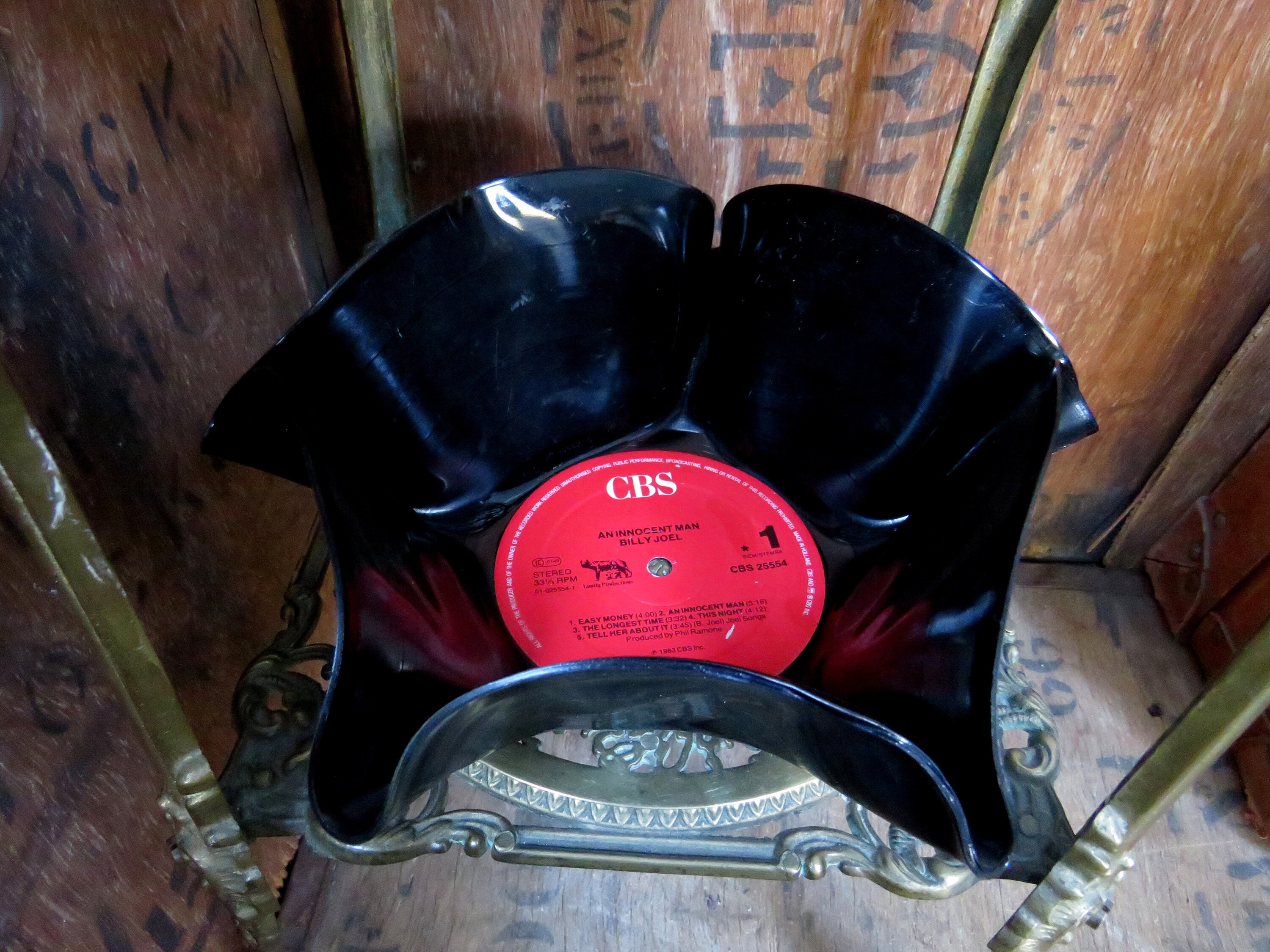 Billy Joel Gift LP Record Dish Vinyl Record Dish 1980s Etsy