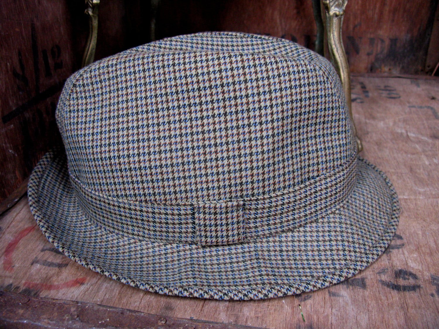Dunn \u0026 Co Trilby Checked Trilby Mens 