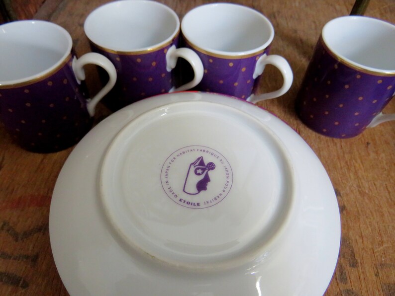 Habitat ETOILE Espresso Cup Set Terence Conran Coffee Cups Etsy UK