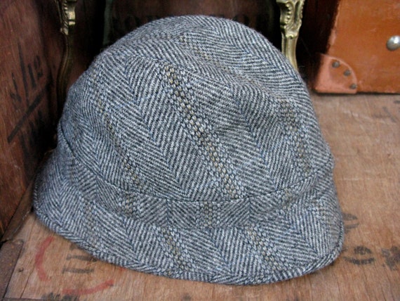 Grey Wool Trilby, Mens Trilby Hat, Trilby Hat, Vi… - image 3