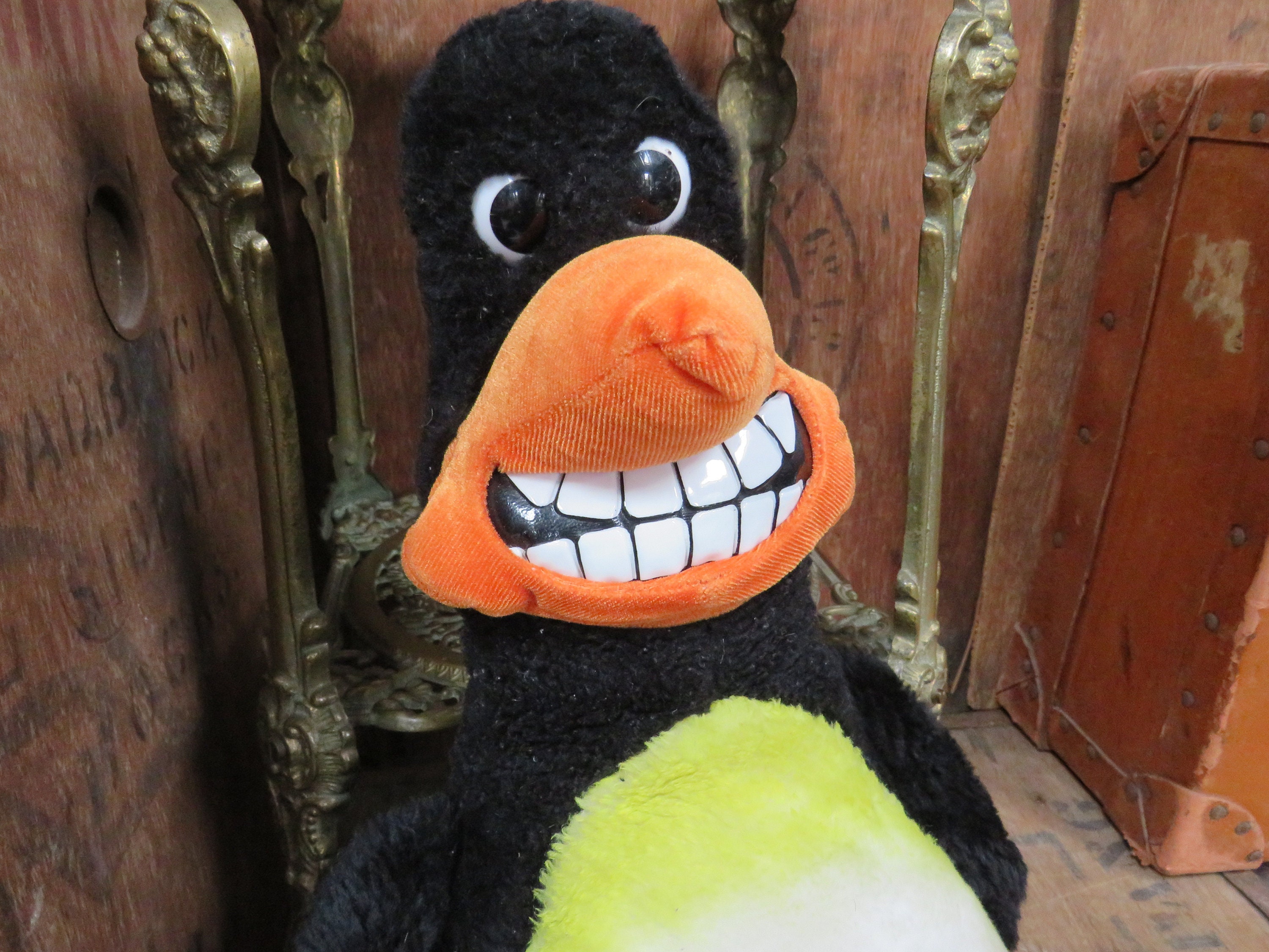 jumbo stuffed penguin