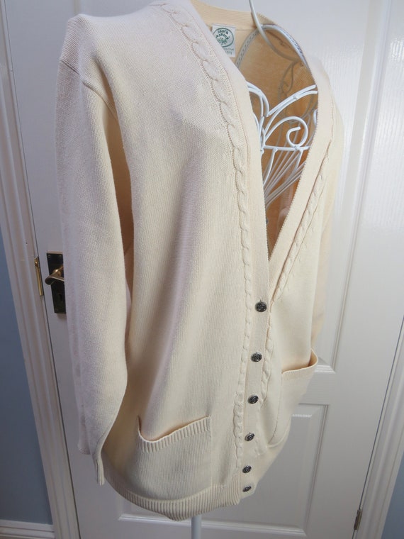 Laura Ashley Cardigan, Vintage Laura Ashley, 1980s