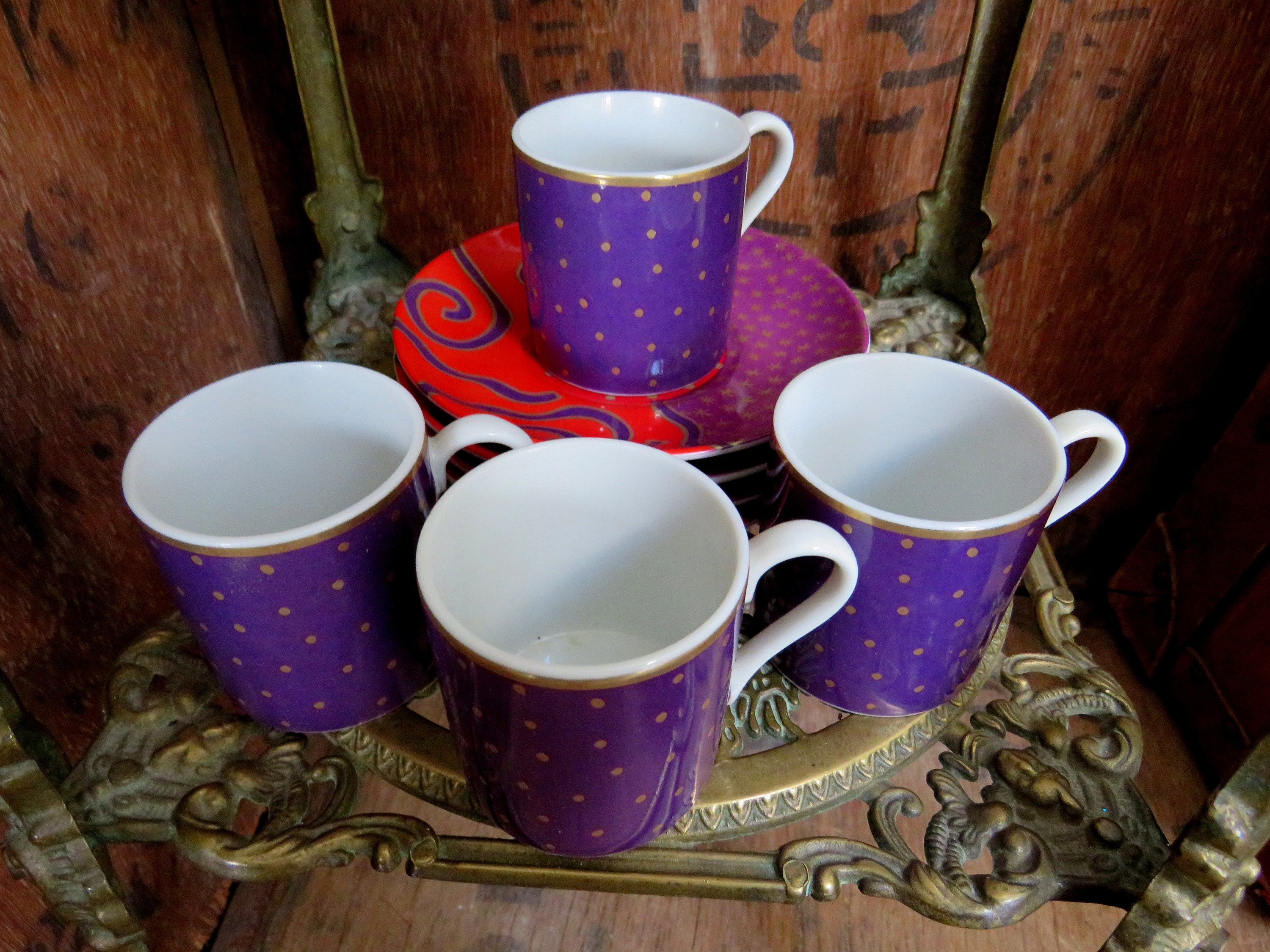 Habitat ETOILE Espresso Cup Set Terence Conran Coffee Cups Etsy