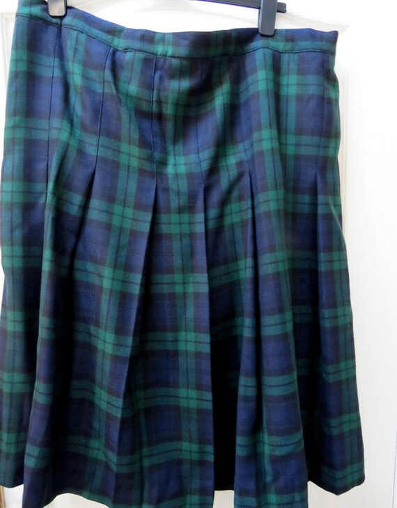 Daks Culottes, Bogner of Bavaria, Pure Wool Skirt, Vintage 1980s 