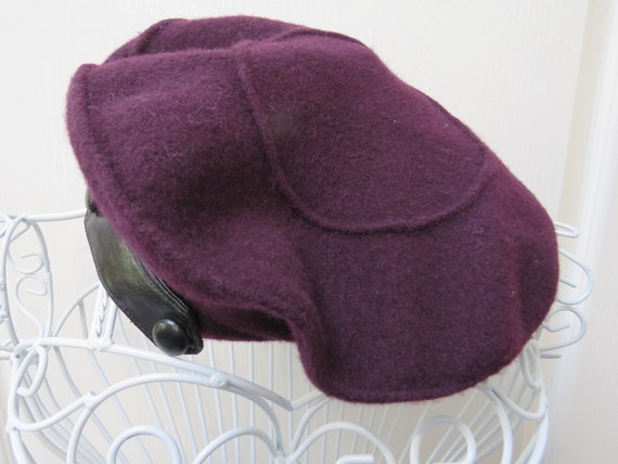 Suzanne Bettley Hat Ladies Beret Wool 
