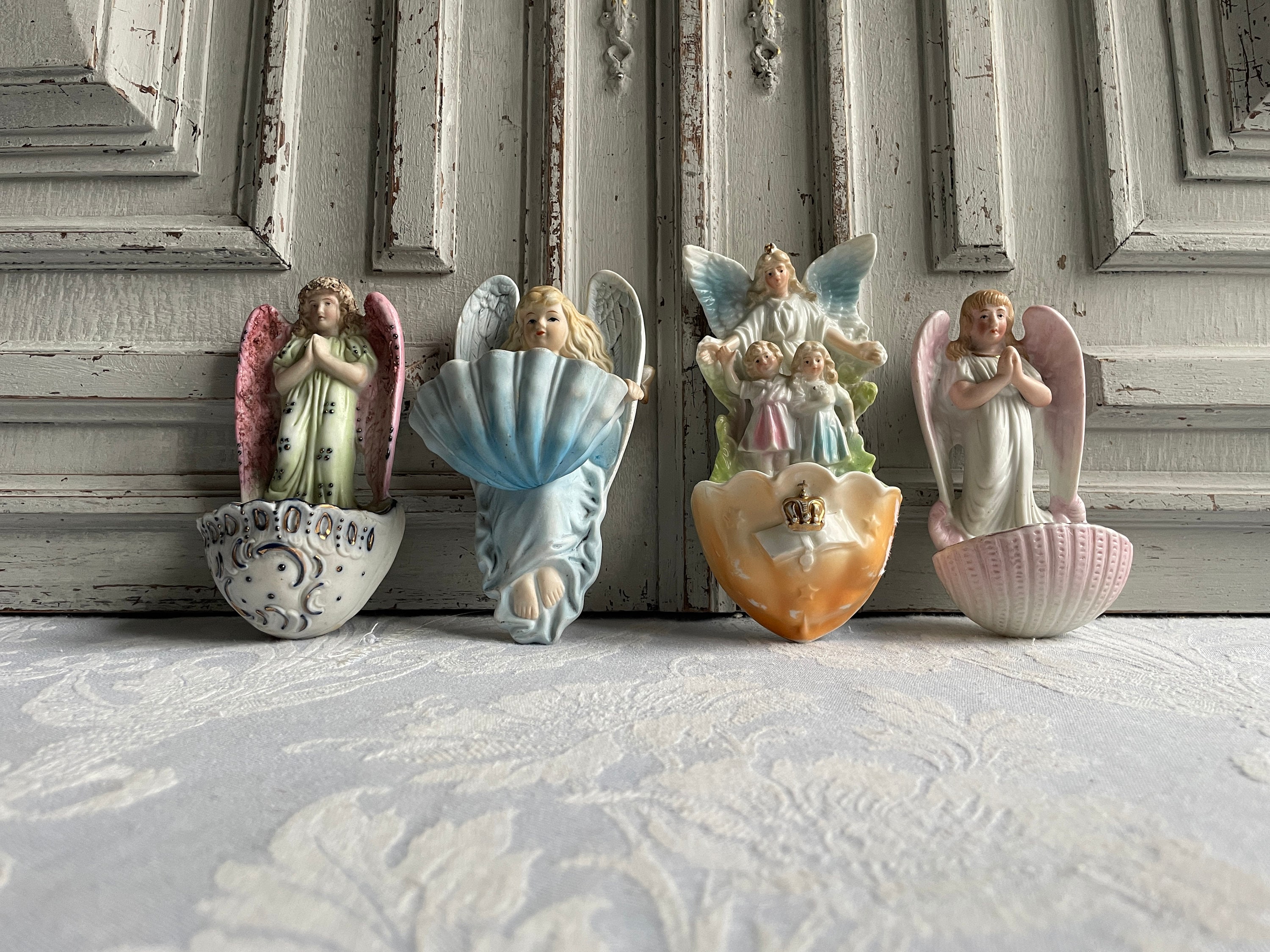 Italy Vintage Porcelain Angel - Etsy