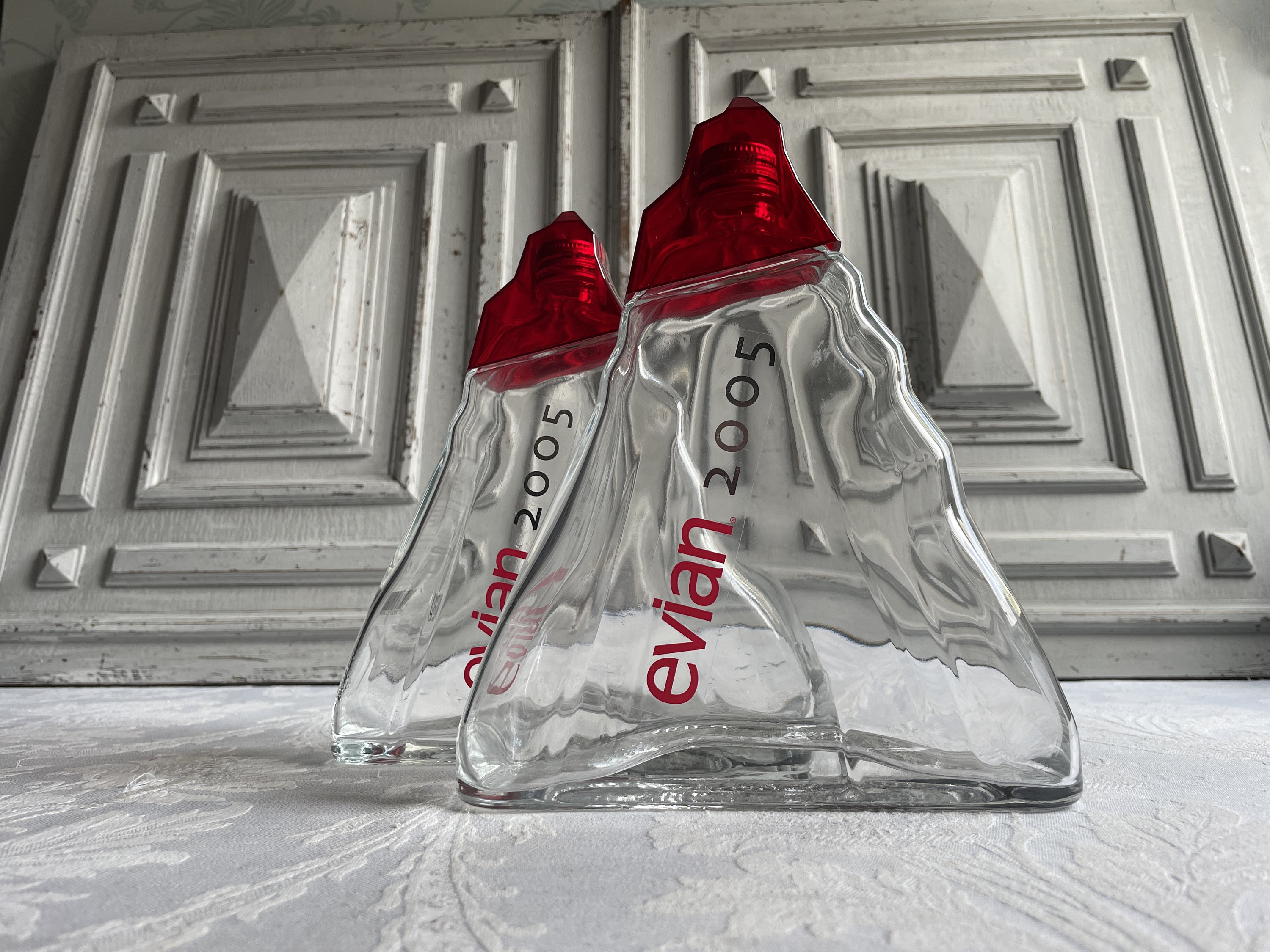 evian エビアン パリ モチーフ ミニプレート 6枚セットヴィンテージ Evian glass bottle - Etsy 日本