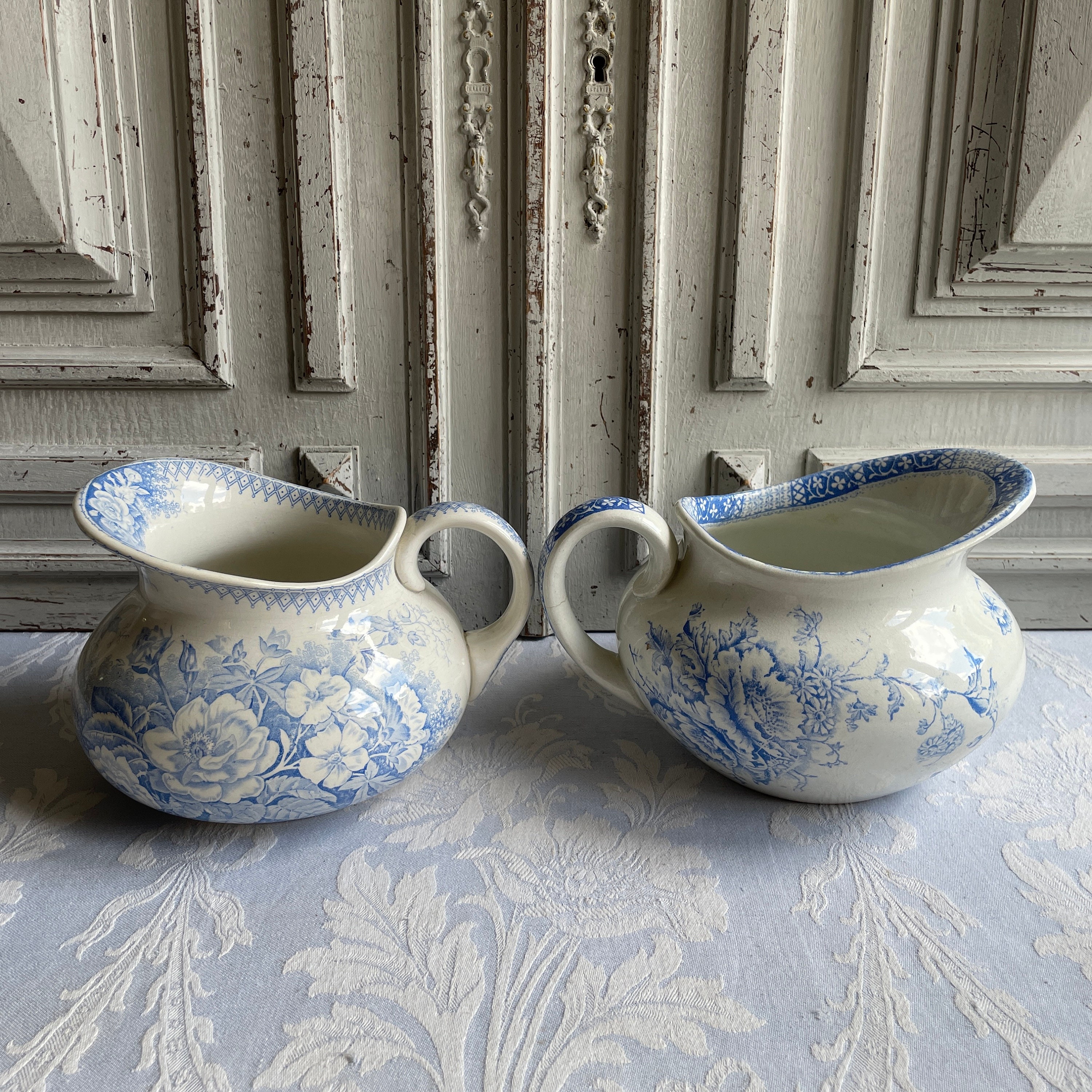 【美品】SARREGUEMINES JARDINIÈRE ベイスン [3363] 美品】SARREGUEMINES JARDINIÈRE ベイスン [3363]