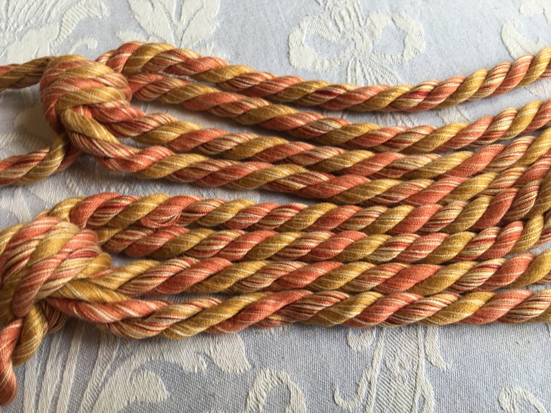 French curtain tiebacks Tassels French Decor frothy pom poms. pinkgold vintage pair of 1940/'s curtain ties fluffy holdbacks