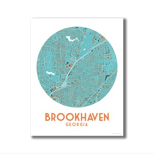 Middle Island Map - Town - Brookhaven, New York, USA