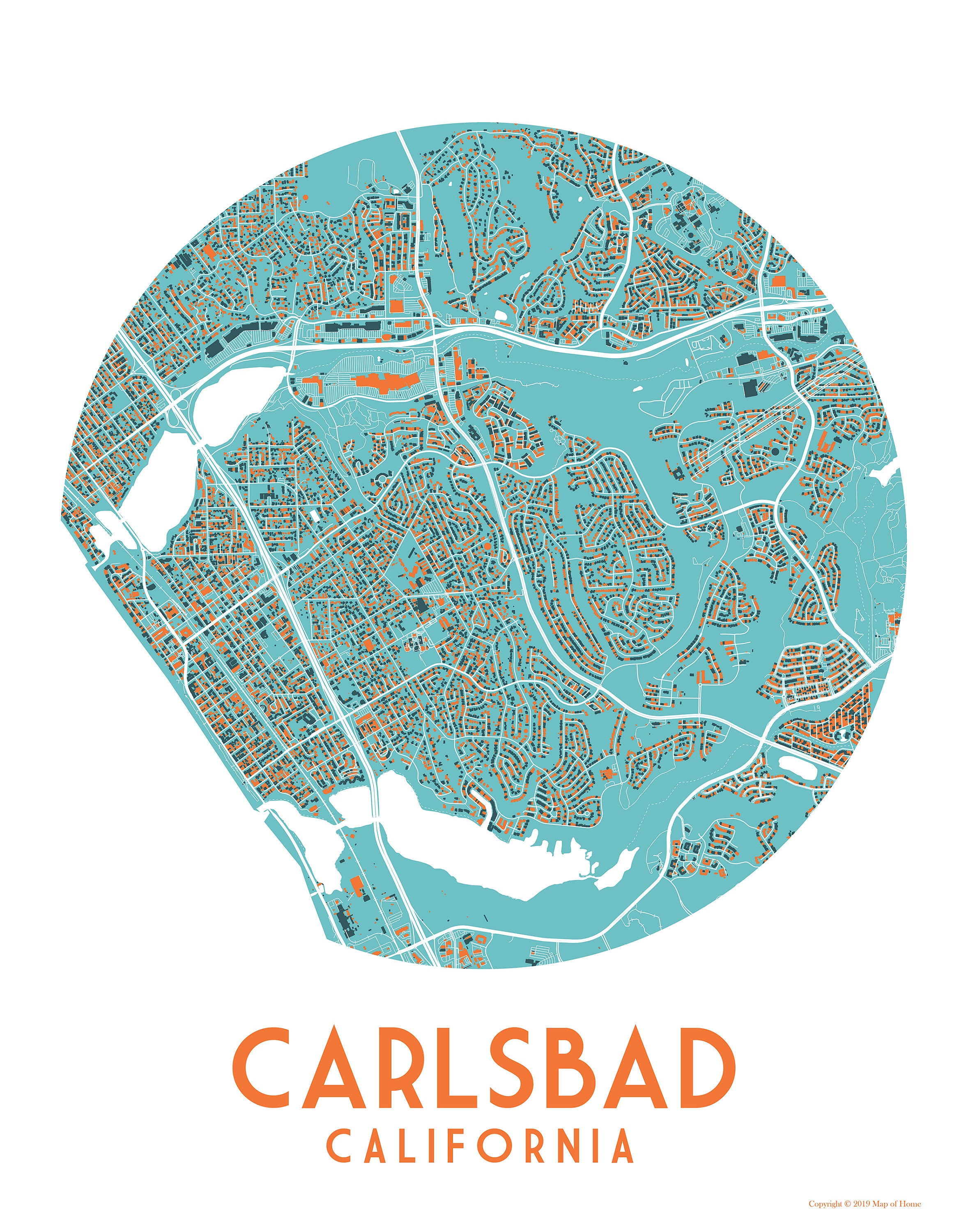 Map Of Carlsbad Area