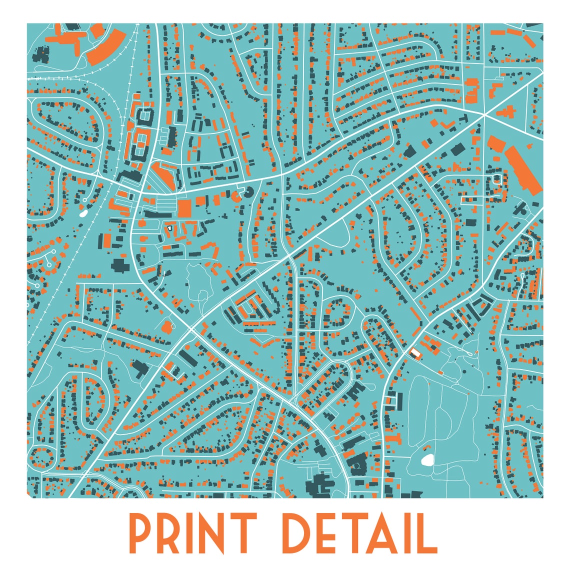 Custom Address Map Modern Map Art Custom Gift Wedding Etsy UK