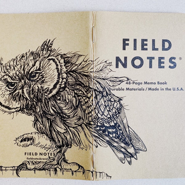 Notebook #190 Field Notes Unikat