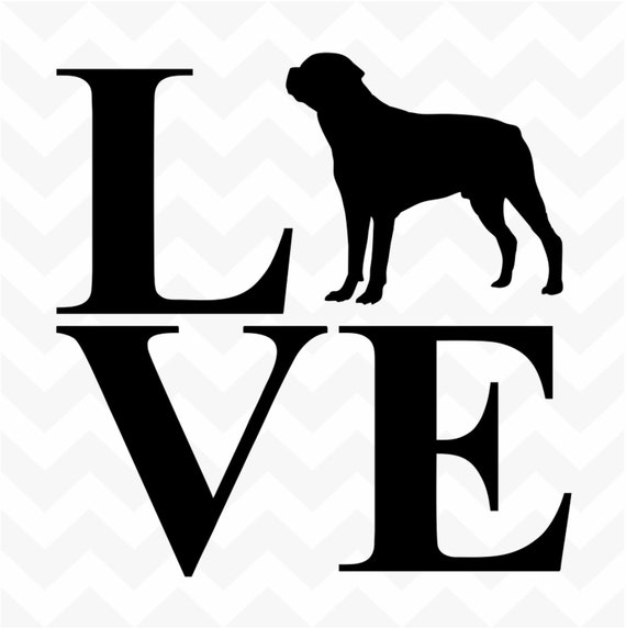 ROTTWEILER DOG Vinyl art sticker decal