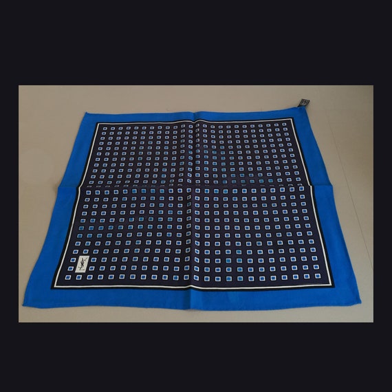 saint laurent pocket square