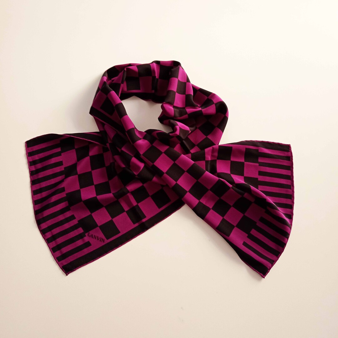 Foulard vintage Lancôme Paris 100% polyester (Gebraucht) in La Chaux-de