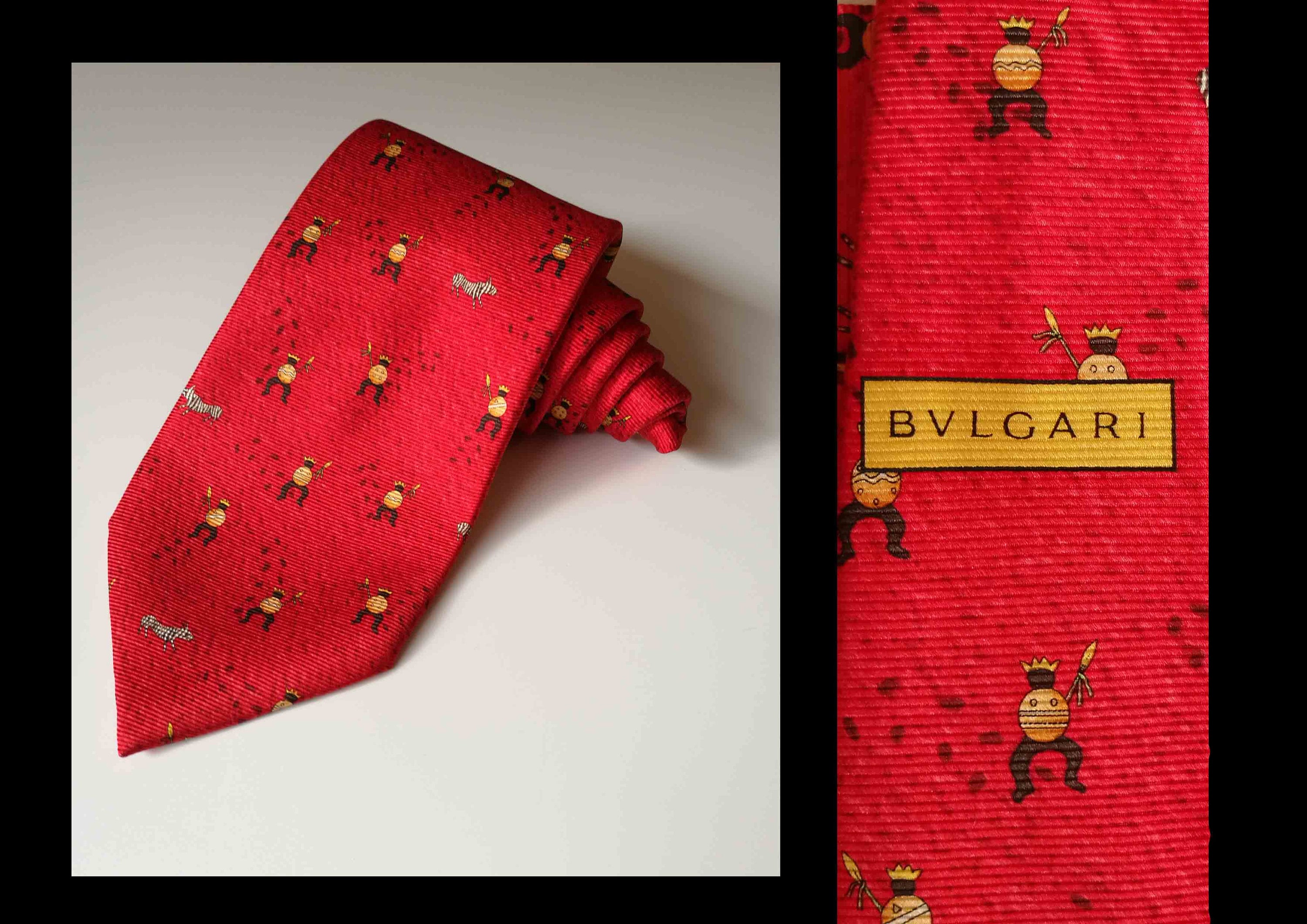 Bvlgari tie cheap