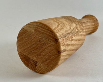 Hand-Crafted Oak Carver's Mallet
