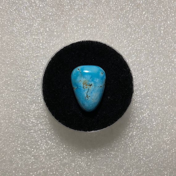 Natural Lone Mountain Turquoise Cabochon! Sky Blue to Lavender