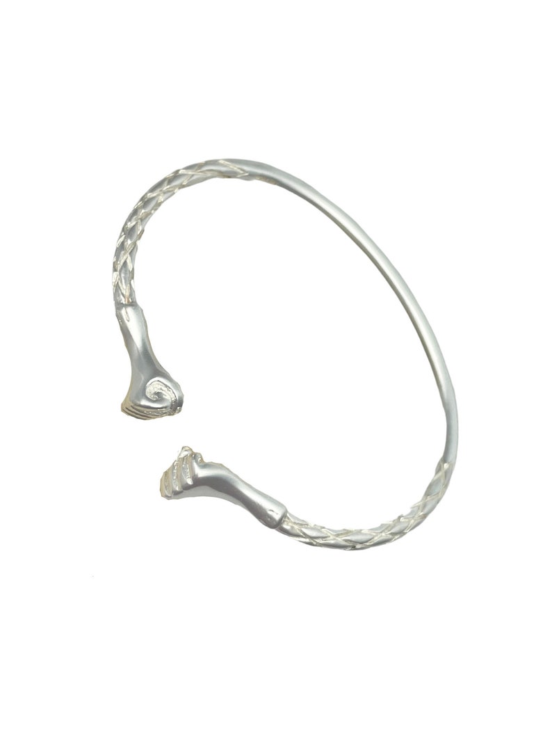 West Indian Sterling Silver Bangle Baby Bangle Bracelet With Etsy