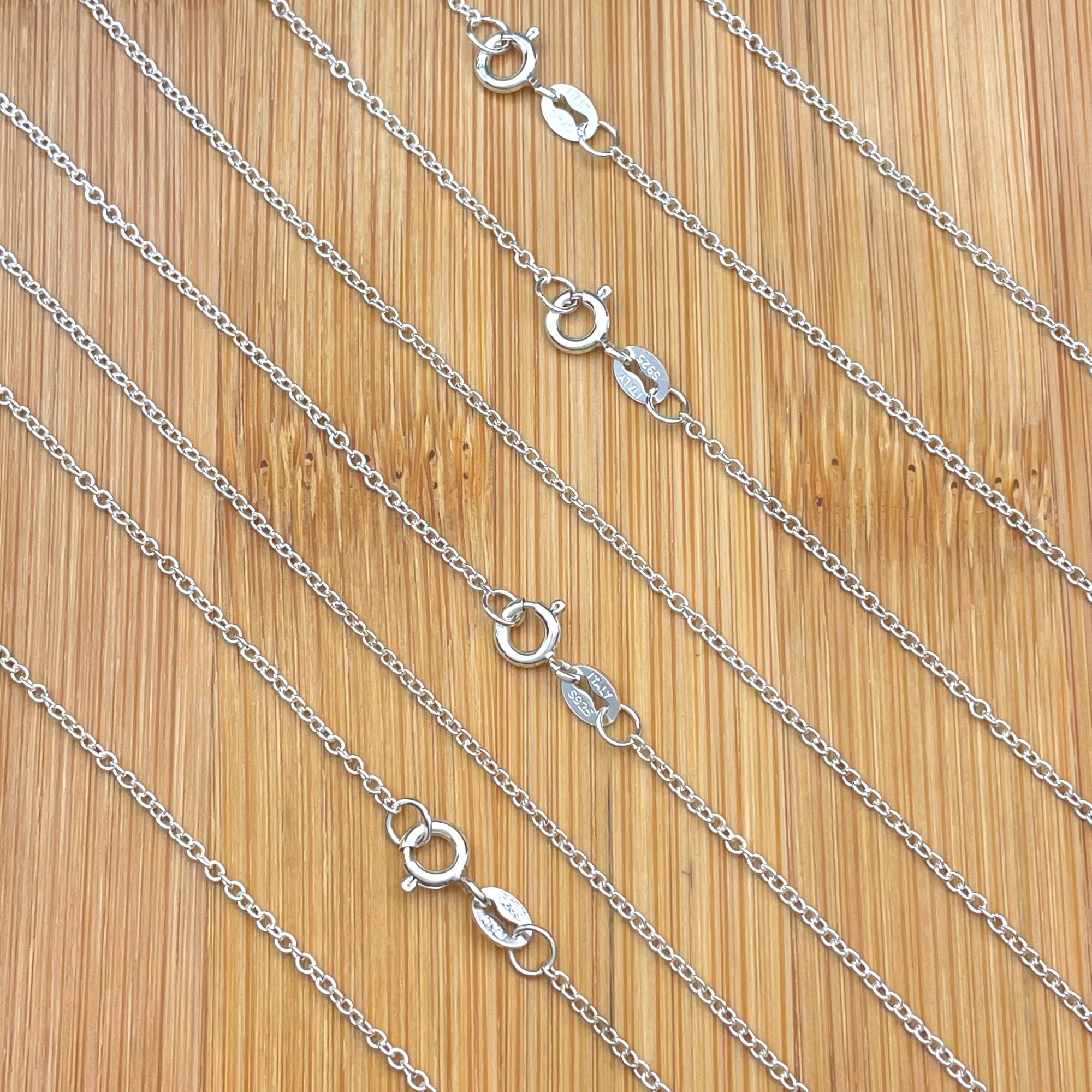 Featured Wholesale 925 silver chain roll For Men and Women