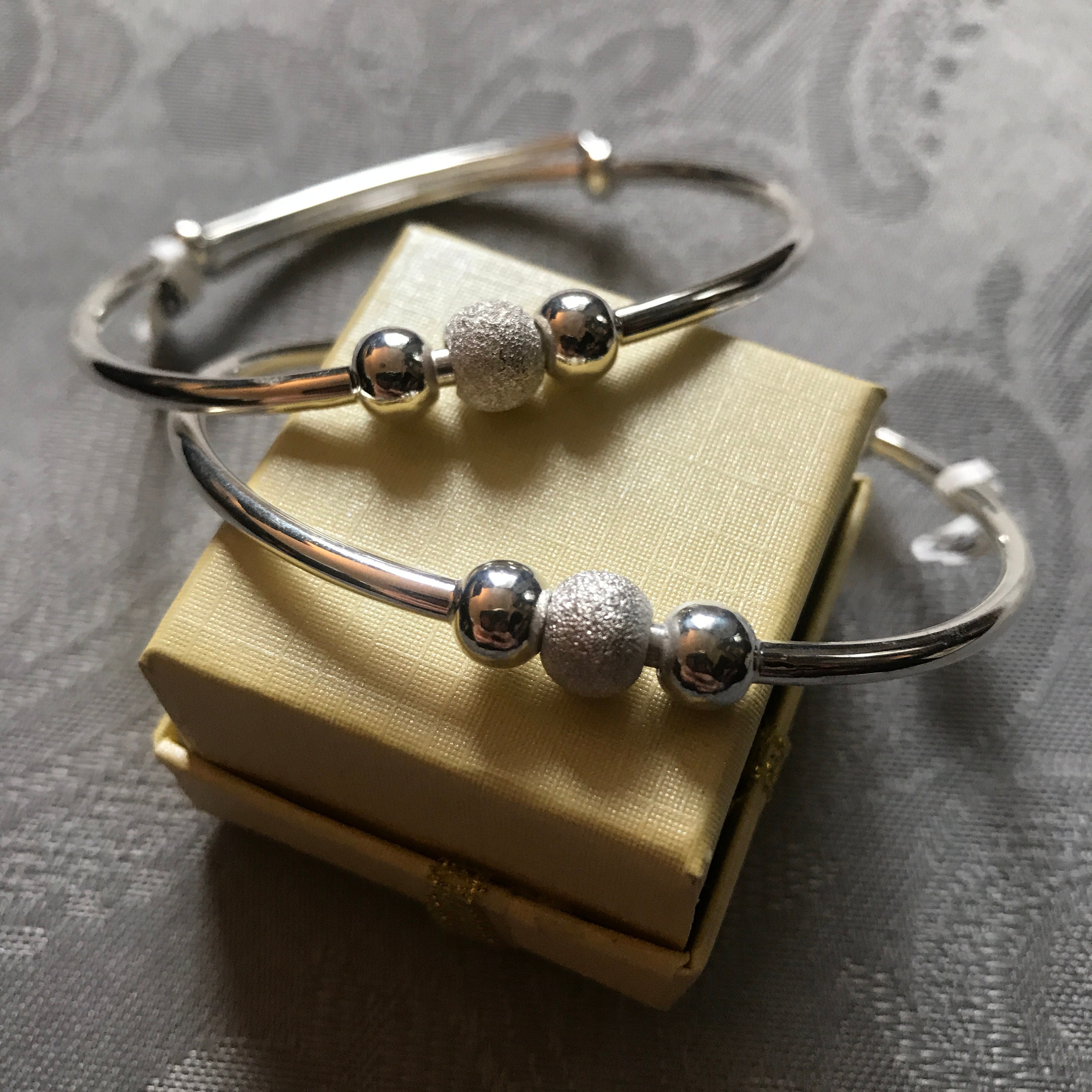 Baby Bells Anklet Sterling Silver Baby Bracelet Adjustable Etsy UK