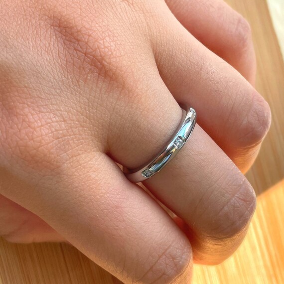 Cuff Bracelet with 8 Rows Rhodium on Sterling SIlver - Nontarnish Cuff Bracelet with 8 Rows Rhodium on Sterling SIlver - Nontarnish