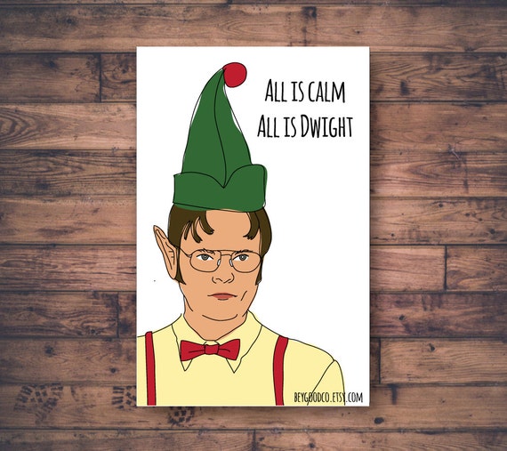 Download The Office Christmas Card Dwight Schrute Printable ...