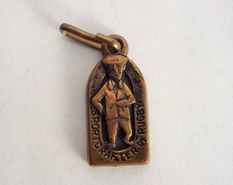 Sportcrafter By Rugby Royce Zipper Attachment Advertising Charm