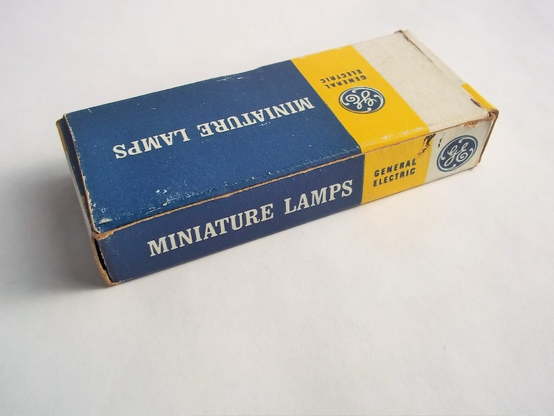 Vintage General Electric Miniature Lamps 48C1 48V Etsy