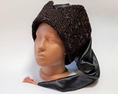 Russian Papakh Cossack hats Natural Astrakhan Fur Karakul Army