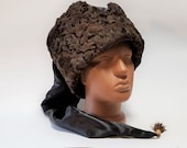 Russian Papakh Cossack hats Natural Astrakhan Fur Karakul Army
