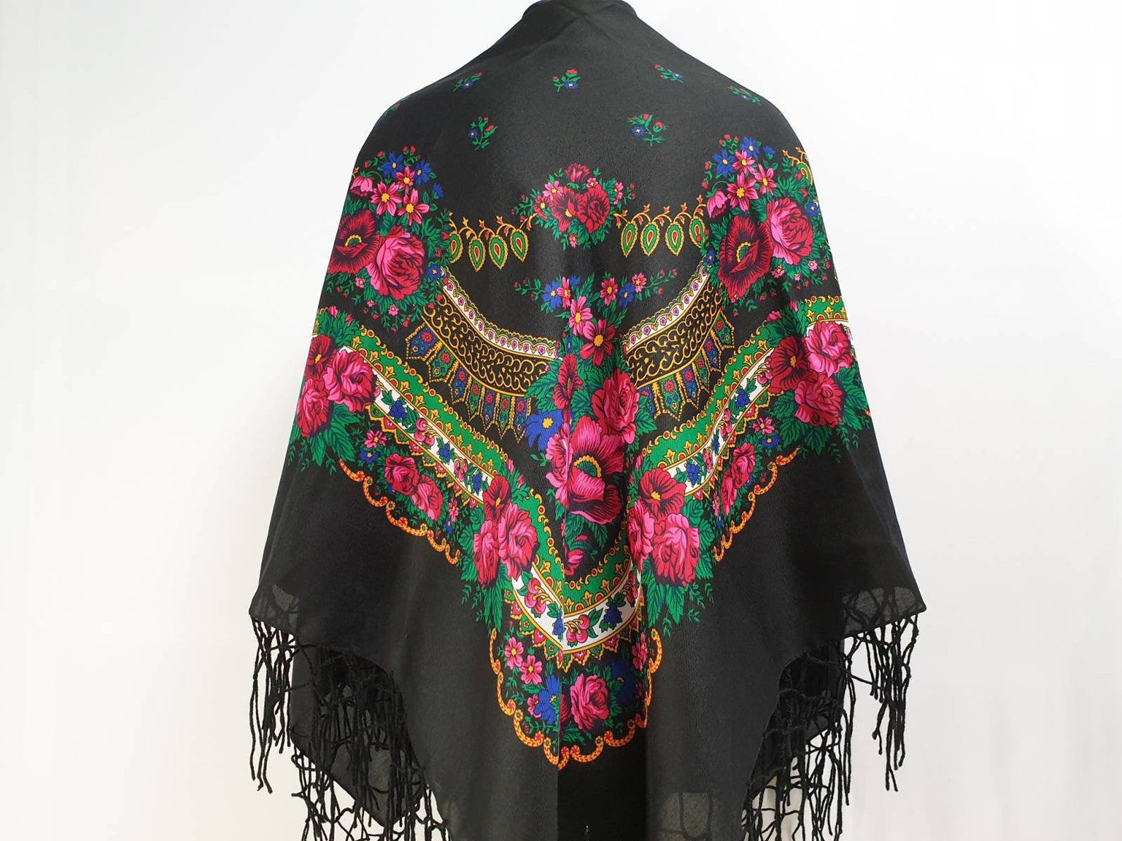 Original Traditional Ukrainian & Slavic Shawl Scarf Wrap Large ...