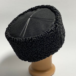 Autentic KUBANKA  Faux Fur  Karakul Hat Cap Army
