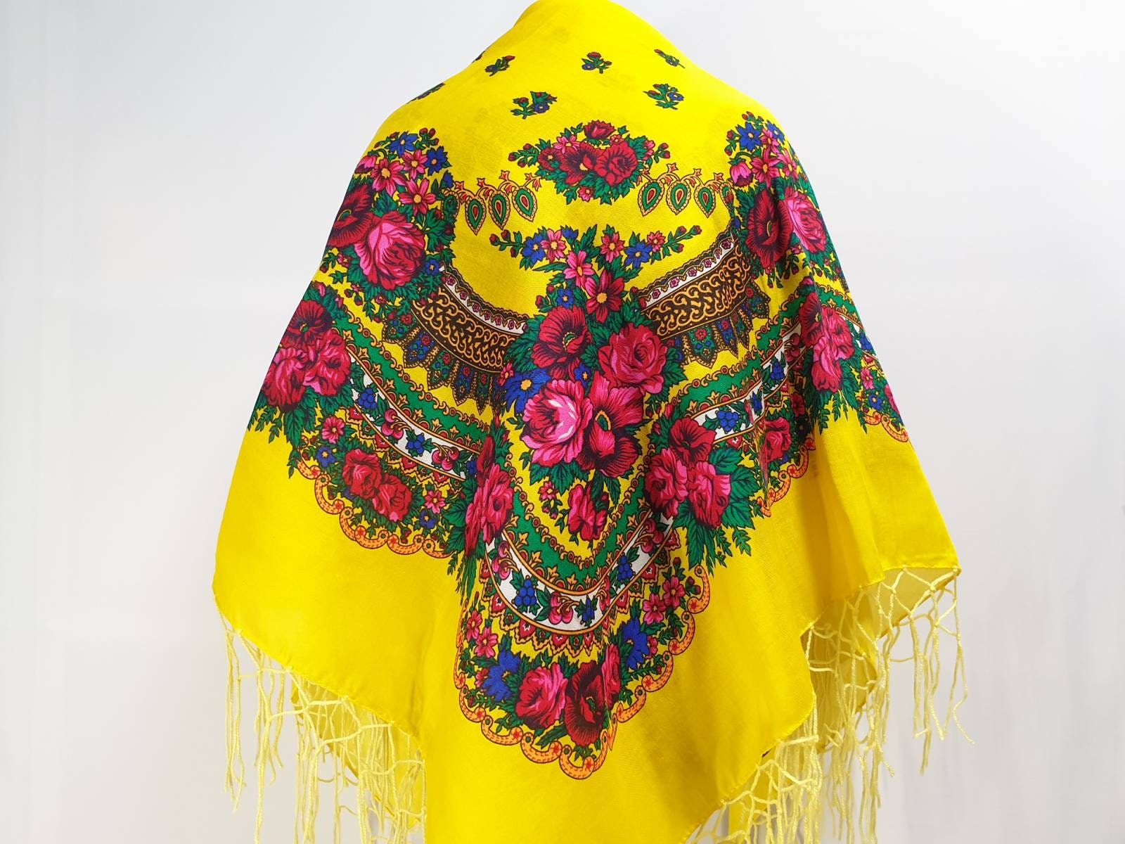 Original Traditional Ukrainian & Slavic Shawl Scarf Wrap Large ...
