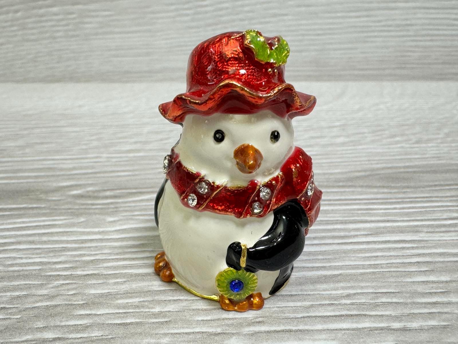 【未使用】ABISTEペンギンデザイン スワロフスキー Symbolica ペンダント, イーブルアイ, 中, マルチカラー