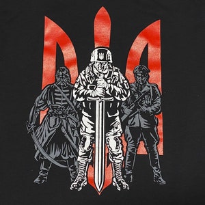 T-shirt Ukraine . Patriotic T-shirt image 3
