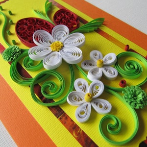 Biglietto di auguri di Pasqua - Biglietto regalo di carta fatto a mano di Pasqua - Biglietto dell'amicizia