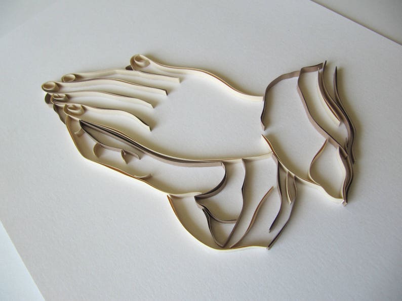 Wall Decor Praying Hands Family Gift Wall Art Home Decor | Etsy