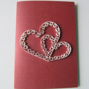 Aftelkalender voor Valentijnsdag kaart-de kaart van de liefde-papier kunst handgemaakte kaart-Greeting Gift Card-cadeau voor haar